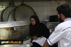 بازدید رئیس گروه تغذیه معاونت بهداشت دانشگاه علوم پزشکی از پردیس شهیدان پاک نژاد 7