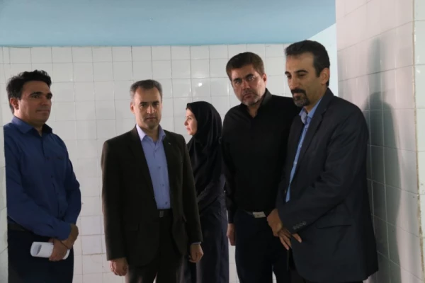 بازدید رئیس گروه تغذیه معاونت بهداشت دانشگاه علوم پزشکی از پردیس شهیدان پاک نژاد 11