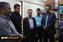 بازدید رئیس گروه تغذیه معاونت بهداشت دانشگاه علوم پزشکی از پردیس شهیدان پاک نژاد 13