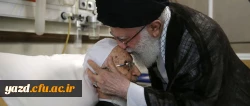 عیادت رهبر انقلاب اسلامی از حضرت آیت الله مکارم شیرازی 2