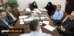 برگزاری جلسه امور دانشجویی پردیس های استانی دانشگاه فرهنگیان یزد 2