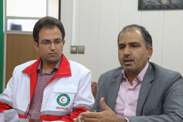 نشست مسئولان هلال احمر استان با مسئولین دانشگاه فرهنگیان یزد 4