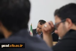 نشست سرپرست دانشگاه فرهنگیان یزد با اعضای شورای صنفی پردیس های استان 8