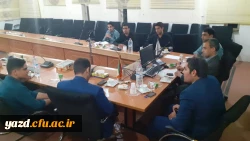 برگزاری نشست مدیر استانی دانشگاه فرهنگیان یزد با مسئولان تشکل ها و کانون های دانشجویی پردیس شهیدان پاک نژاد 4