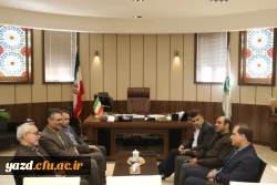دیدار سرپرست دانشگاه فرهنگیان یزد با مدیر کل دیوان محاسبات استان 3