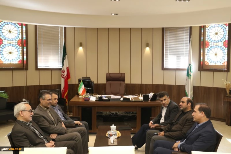دیدار سرپرست دانشگاه فرهنگیان یزد با مدیر کل دیوان محاسبات استان 3