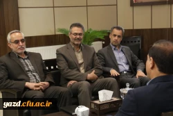 دیدار سرپرست دانشگاه فرهنگیان یزد با مدیر کل دیوان محاسبات استان 4
