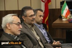 دیدار سرپرست دانشگاه فرهنگیان یزد با مدیر کل دیوان محاسبات استان 5