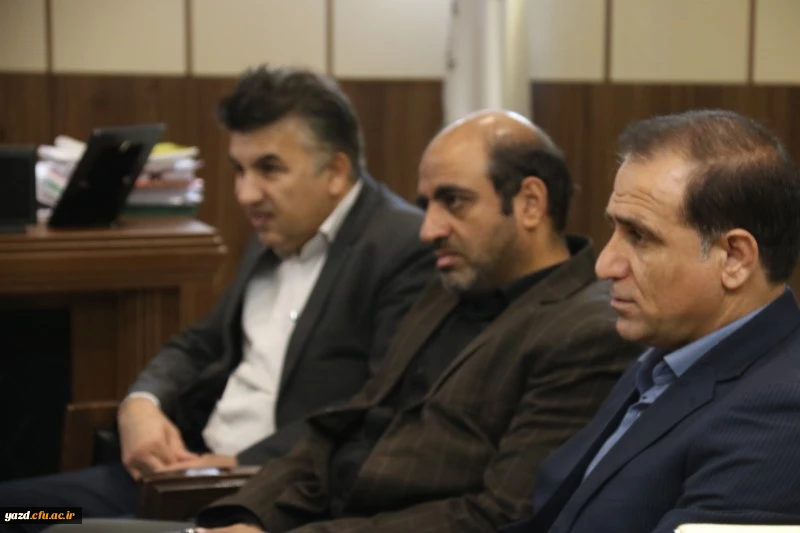 دیدار سرپرست دانشگاه فرهنگیان یزد با مدیر کل دیوان محاسبات استان 6