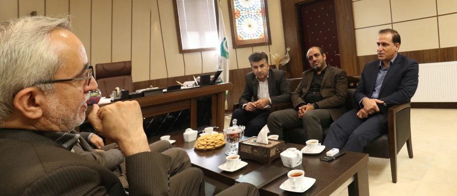 دیدار سرپرست دانشگاه فرهنگیان یزد با مدیر کل دیوان محاسبات استان 7