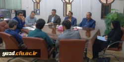 تشکیل جلسه ستاد برگزاری مراسم هفته پژوهش دانشگاه فرهنگیان یزد 4