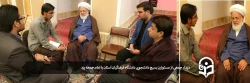 دیدار جمعی از مسئولین بسیج دانشجویی دانشگاه فرهنگیان استان با امام جمعه یزد  2