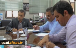 نشست هماهنگی مسئولان گروه های بازدیدکننده از سراهای دانشجویی پردیس شهیدان پاک نژاد یزد 3