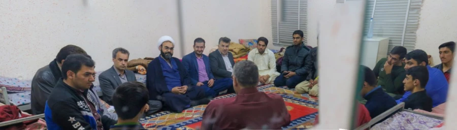 در راستای برنامه ریزی به منظور بازدید های منظم از سراهای دانشجویی پردیس شهیدان پاک نژاد یزد انجام شد: 7