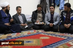 در راستای برنامه ریزی به منظور بازدید های منظم از سراهای دانشجویی پردیس شهیدان پاک نژاد یزد انجام شد: 14