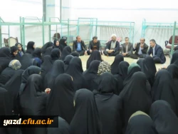 بازدید مسئولین دانشگاه فرهنگیان استان یزد، از سراهای پردیس حضرت فاطمه الزهرا(س) 5