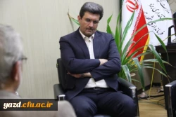 دیدار مدیر امور پردیس های استانی با فرماندار یزد 6