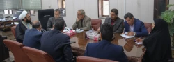 نشست مدیر استانی دانشگاه فرهنگیان یزد با دبیر بنیاد فرهنگی حضرت مهدی(عج) در استان 4