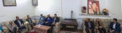 دیدار معاون فرهنگی و اجتماعی دانشگاه فرهنگیان با خانواده دانشجو معلم شهید محمود زارعیان 4