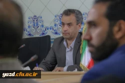 دومین نشست هم اندیشی مدیر استانی دانشگاه فرهنگیان یزد با کارکنان پردیس شهیدان پاک نژاد 3