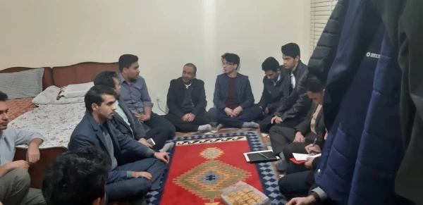 بازدید مسئولان دانشگاه از سراهای دانشجویی پردیس شهیدان پاک نژاد 3