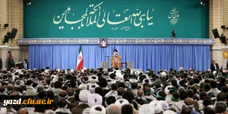 رهبر معظم انقلاب اسلامی در دیدار هزاران نفر از بسیجیان: ملت بار دیگر عظمت خود را نشان داد و توطئه خطرناکی را نابود کرد