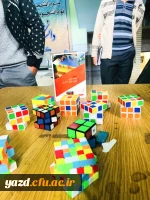 معرفی و اجرای بازی های آموزشی در سالن اصلی پردیس شهیدان پاک نژاد یزد  10