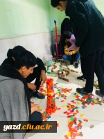 معرفی و اجرای بازی های آموزشی در سالن اصلی پردیس شهیدان پاک نژاد یزد  12