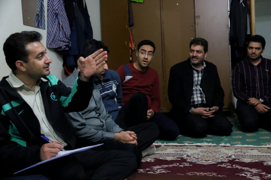 بازدید مسئولان دانشگاه از سراهای دانشجویی پردیس شهیدان پاک نژاد یزد 7