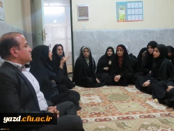 بازدید مسئولان دانشگاه از سرای دانشجویی الزهرا پردیس 8