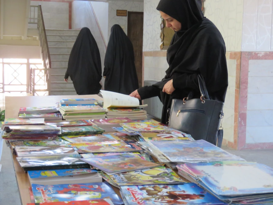 برگزاری نمایشگاه کتاب در پردیس های استانی دانشگاه فرهنگیان یزد 5