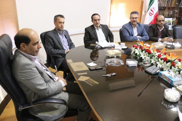 دیدار هیئت رئیسه دانشگاه فرهنگیان یزد با مدیرکل آموزش و پرورش استان 3