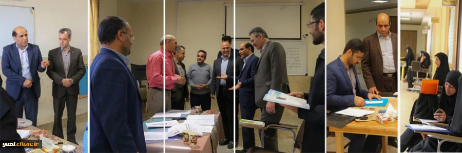 بازدید مدیر کل آموزش و پرورش استان یزد از روند مصاحبه پذیرفته شدگان آزمون مهارت آموزان ماده28 3