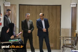 بازدید مدیر کل آموزش و پرورش استان یزد از روند مصاحبه پذیرفته شدگان آزمون مهارت آموزان ماده28 11