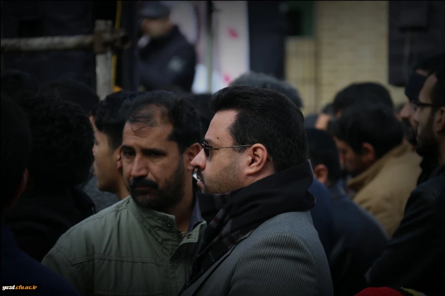 تشییع و تدفین شهید گمنام در دانشگاه فرهنگیان یزد 27