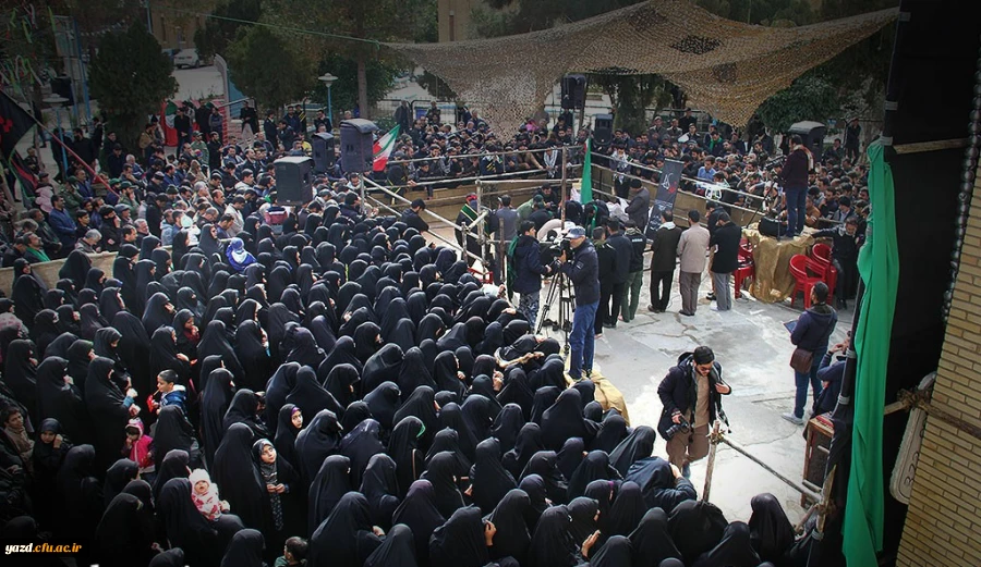 تشییع و تدفین شهید گمنام در دانشگاه فرهنگیان یزد 20