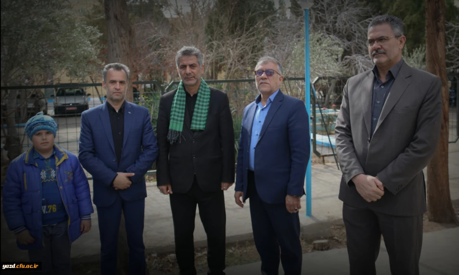 تشییع و تدفین شهید گمنام در دانشگاه فرهنگیان یزد 36