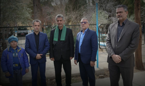 حضور مشاور ریاست دانشگاه و مدیر کل امور شاهد و ایثارگران دانشگاه فرهنگیان در مراسم تشییع و تدفین شهید گمنام در دانشگاه فرهنگیان یزد 2