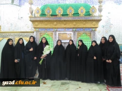  تجدید میثاق کارکنان و دانشجویان پردیس حضرت فاطمه الزهرا(س) با شهدا 2