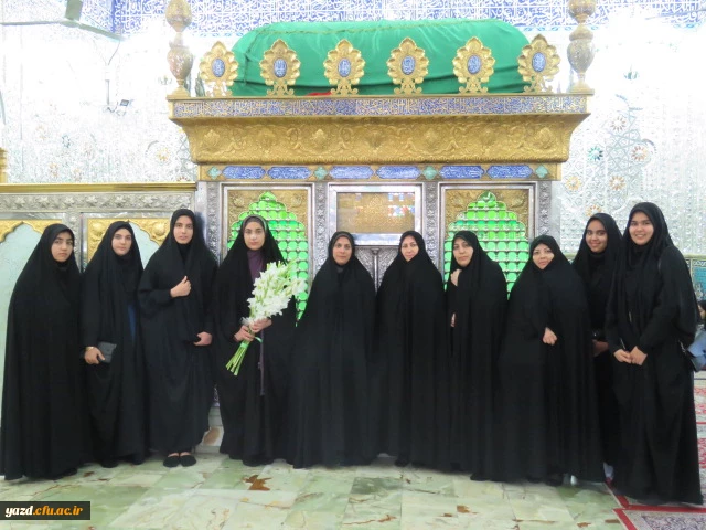  تجدید میثاق کارکنان و دانشجویان پردیس حضرت فاطمه الزهرا(س) با شهدا 2