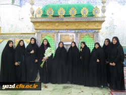  تجدید میثاق کارکنان و دانشجویان پردیس حضرت فاطمه الزهرا(س) با شهدا 2