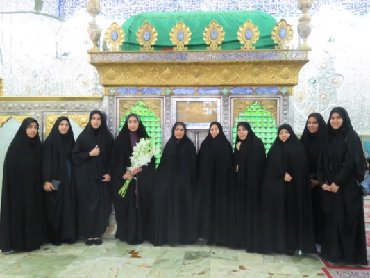  تجدید میثاق کارکنان و دانشجویان پردیس حضرت فاطمه الزهرا(س) با شهدا 2