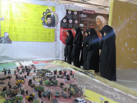  تجدید میثاق کارکنان و دانشجویان پردیس حضرت فاطمه الزهرا(س) یزد با شهدا و آرمان های انقلاب اسلامی 2