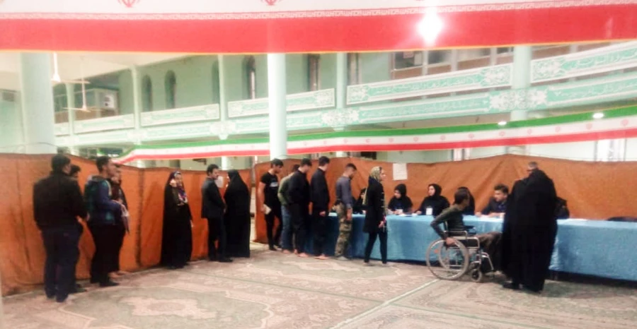 حضور با شکوه دانشجومعلمان دانشگاه فرهنگیان یزد در یازدهمین دوره انتخابات مجلس شورای اسلامی 10