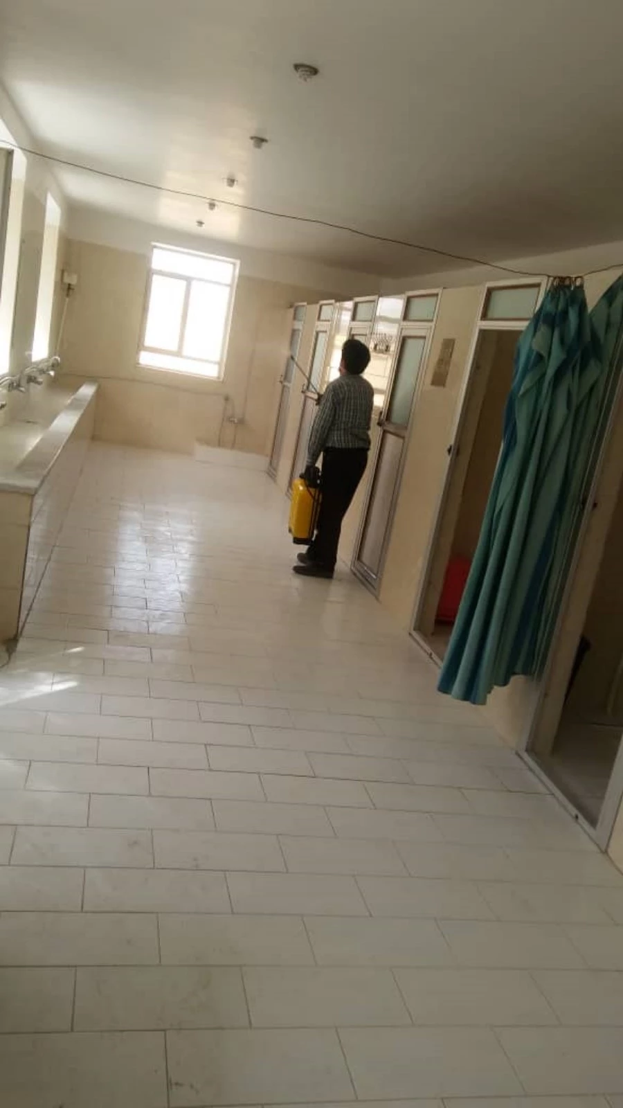 ضدعفونی کلیه فضاهای دانشگاه فرهنگیان یزد 11