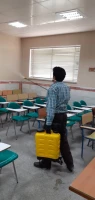 ضدعفونی کلیه فضاهای دانشگاه فرهنگیان یزد 20