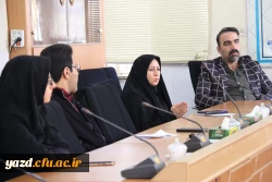 دومین جلسه هم اندیشی بررسی نحوه برگزاری کلاس های آموزش مجازی دانشگاه فرهنگیان یزد 4