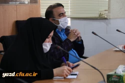 سومین جلسه تصمیم گیری در خصوص نحوه ادامه برگزاری کلاس های آموزشی دانشگاه فرهنگیان یزد به شیوه مجازی 3