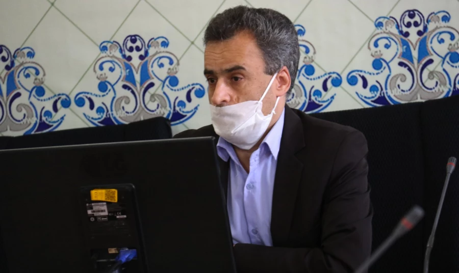 چهارمین جلسه شورای آموزشی دانشگاه فرهنگیان یزد ویژه دوران بیماری کرونا 3