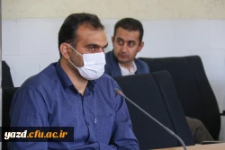 چهارمین جلسه شورای آموزشی دانشگاه فرهنگیان یزد ویژه دوران بیماری کرونا 4